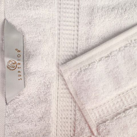 Egyptian Cotton Hand Towels 4-Piece Plush Set by Madison
