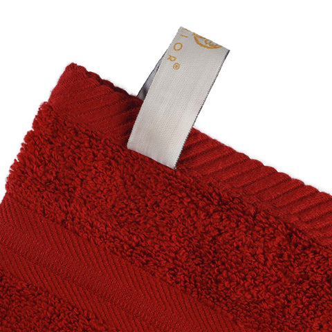 Zero Twist Cotton Medium Weight Bath Towel Set of 4