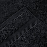 Zero Twist Cotton Solid Ultra-Soft Absorbent Hand Towel Set of 6