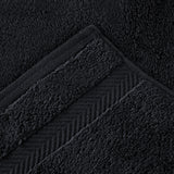Zero Twist Cotton Solid Ultra-Soft Absorbent Hand Towel Set of 6