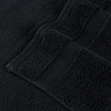 12-Piece Set, 100% Cotton Bathroom Towels, Zero Twist