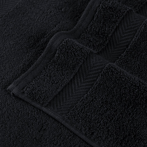 6 Piece Hand Towel Set Zero Twist Cotton Soft Absorbent