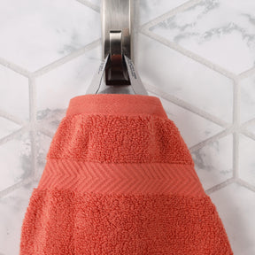 Zero Twist Cotton Solid Ultra-Soft Absorbent Hand Towel Set of 6