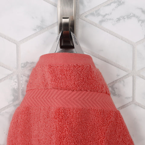 12-Piece Set, 100% Cotton Bathroom Towels, Zero Twist
