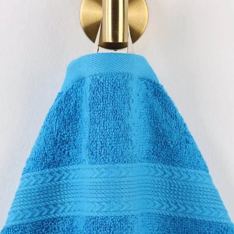 Eco-Friendly Ring-Spun Cotton 6-Piece Towel Set