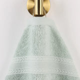 Eco-Friendly Ring-Spun Cotton 12-Piece Face Towel/Washcloth Set