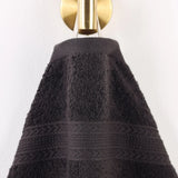 Eco-Friendly Ring-Spun Cotton 12-Piece Face Towel/Washcloth Set