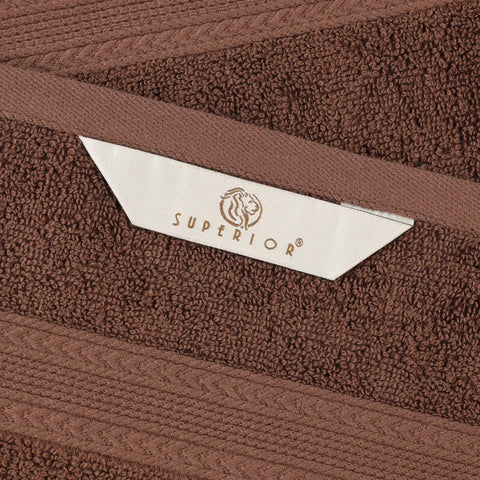 Eco-Friendly Ring-Spun Cotton 6-Piece Towel Set