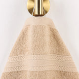 Eco-Friendly Ring-Spun Cotton 6-Piece Towel Set