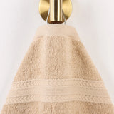 Eco-Friendly Ring-Spun Cotton 6-Piece Towel Set