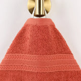 Eco-Friendly Ring-Spun Cotton 12-Piece Face Towel/Washcloth Set