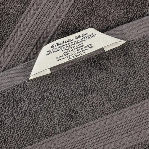 Eco-Friendly Ring-Spun Cotton 2-Piece Bath Sheet Set
