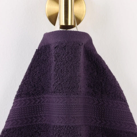 Eco-Friendly Ring-Spun Cotton 6-Piece Towel Set
