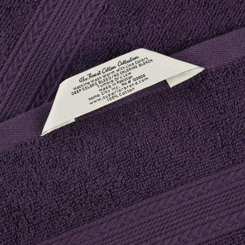Eco-Friendly Ring-Spun Cotton 2-Piece Bath Sheet Set