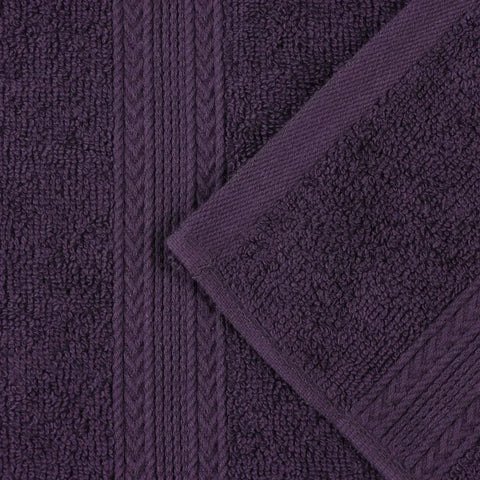 Eco-Friendly Ring-Spun Cotton 6-Piece Hand Towel Set