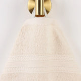 Eco-Friendly Ring-Spun Cotton 6-Piece Towel Set