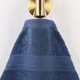Eco-Friendly Ring-Spun Cotton 12-Piece Face Towel/Washcloth Set
