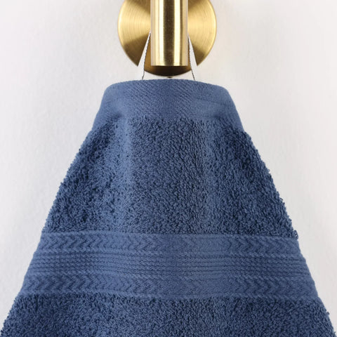 Eco-Friendly Ring-Spun Cotton 6-Piece Hand Towel Set