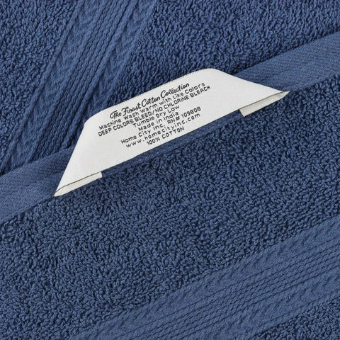 Eco-Friendly Ring-Spun Cotton 2-Piece Bath Sheet Set