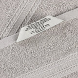 Eco-Friendly Ring-Spun Cotton 12-Piece Face Towel/Washcloth Set