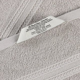 Eco-Friendly Ring-Spun Cotton 12-Piece Face Towel/Washcloth Set