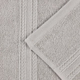 Eco-Friendly Ring-Spun Cotton 12-Piece Face Towel/Washcloth Set