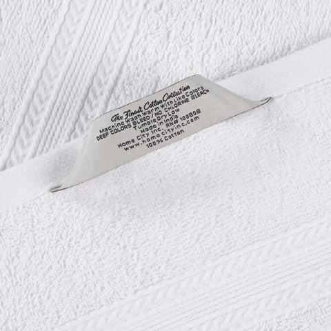 Eco-Friendly Ring-Spun Cotton 2-Piece Bath Sheet Set