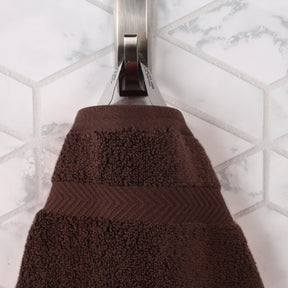 Zero Twist Cotton Solid Ultra-Soft Absorbent Hand Towel Set of 6