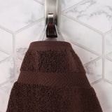 Zero Twist Cotton Solid Ultra-Soft Absorbent Hand Towel Set of 6