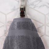12-Piece Set, 100% Cotton Bathroom Towels, Zero Twist