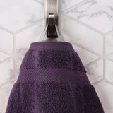 Zero Twist Cotton Solid Ultra-Soft Absorbent Hand Towel Set of 6