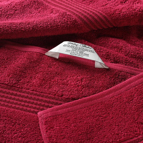 Egyptian Cotton Heritage Plush Towel Set 8 Piece