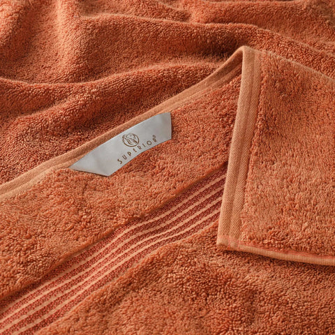 Egyptian Cotton Plush Bath Towel Set 3 Piece Heritage Collection