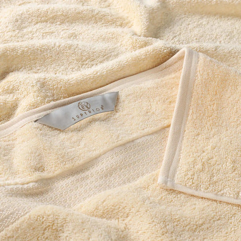 Egyptian Cotton Plush Bath Towel Set 3 Piece Heritage Collection