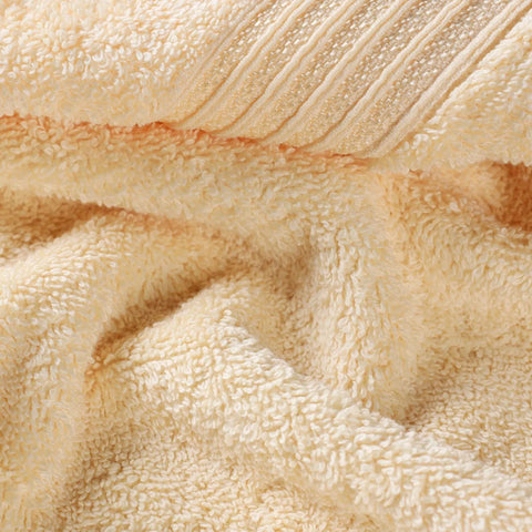 Egyptian Cotton Plush Bath Towel Set 3 Piece Heritage Collection