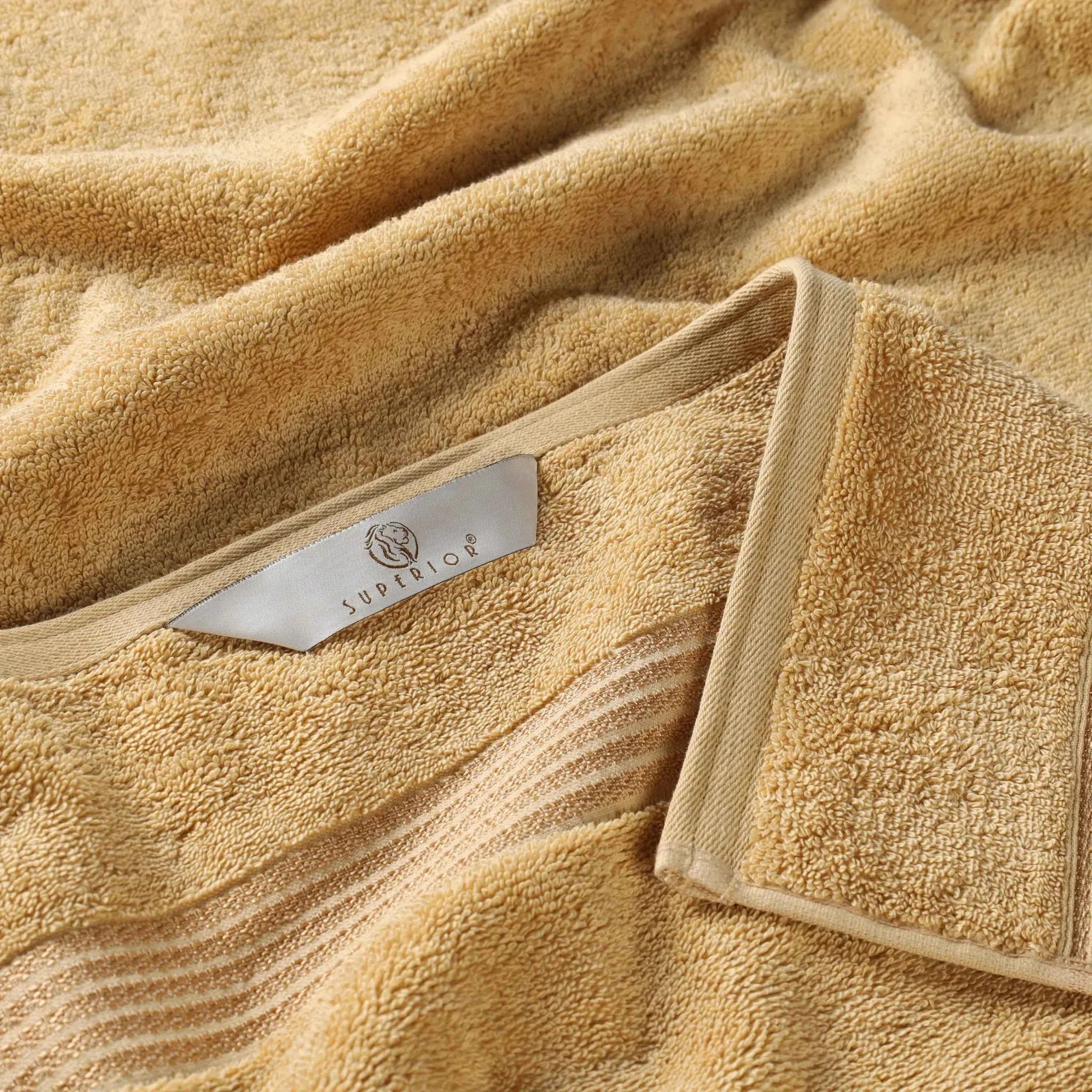 Heritage Egyptian Cotton Plush 3 Piece Absorbent Luxury Towel Set