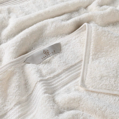 2-Piece Egyptian Cotton Plush Bath Towel Set - Heritage