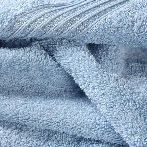 Egyptian Cotton Plush Bath Towel Set 3 Piece Heritage Collection