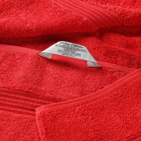 Egyptian Cotton Plush Bath Towel Set 3 Piece Heritage Collection