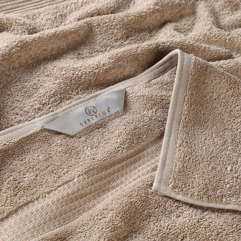 Egyptian Cotton Plush Bath Towel Set 3 Piece Heritage Collection