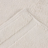 12-Piece Set, 100% Cotton Bathroom Towels, Zero Twist