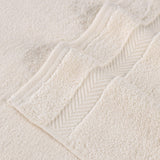 12-Piece Set, 100% Cotton Bathroom Towels, Zero Twist