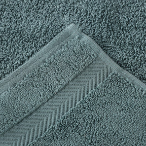 Zero Twist Cotton Ultra-Soft Absorbent Face Towel Washcloth Set of 12