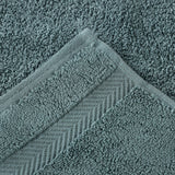 Zero Twist Cotton Solid Ultra-Soft Absorbent Hand Towel Set of 6