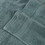 Zero Twist Cotton Solid Ultra-Soft Absorbent Hand Towel Set of 6