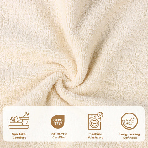 Egyptian Cotton Dobby Border Medium Weight 2 Piece Bath Sheet Set