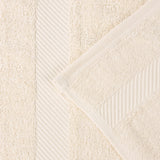 Egyptian Cotton Dobby Border Medium Weight 6 Piece Hand Towel Set