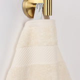 Egyptian Cotton Dobby Border Medium Weight 6 Piece Hand Towel Set