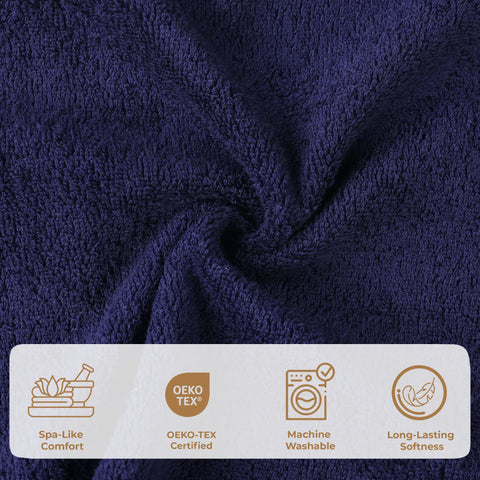 Egyptian Cotton Kendell Plush Towel Set 3 Piece