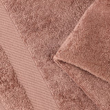 Egyptian Cotton Dobby Border Medium Weight 2 Piece Bath Sheet Set